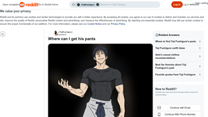 C-ZOFEK - Toji Fushiguro Pants