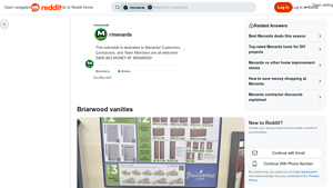 Briarwood - Best Vanities at Menards