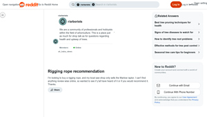 Marlow - Raptor Rigging Rope