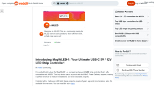 MagWLED - Compact LED Strip Controller