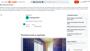 Reddit - Throne Room Design