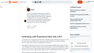 Reddit - 24V Proportional Valve