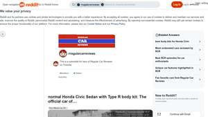 Honda - Civic Sedan Type R Kit