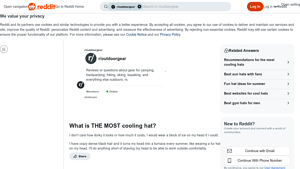 Reddit - Unique Outdoor Hats