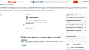 Reddit - Pole Washing Brushes