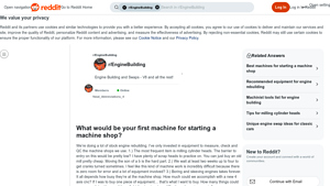 Reddit - Engine Machining Services