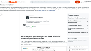 iPoolGo - Inflatable Pools