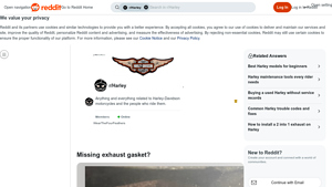 Harley Davidson - Exhaust Gasket