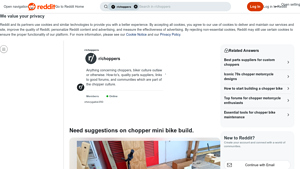 Chopper Mini Bike - Custom Build Essentials
