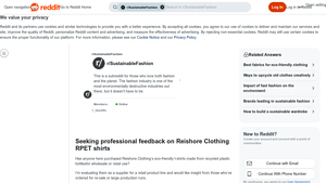 Reishore Clothing - Eco-Friendly T-Shirts
