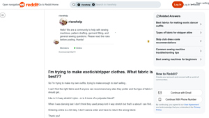 Exotic Fabrics - 4-Way Stretch Materials