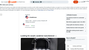Pacific Omega - Acrylic Carabiner Manufacturer