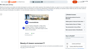 Beauty of Joseon - Sunscreen