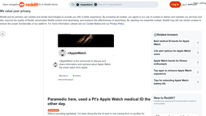 Apple - Medical ID Feature