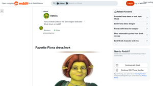 Shrek - Fiona's Iconic Dresses