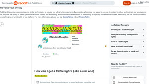 Reddit - Traffic Light