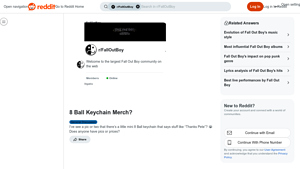 Reddit - 8 Ball Keychain