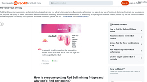 Red Bull - Mini Fridges