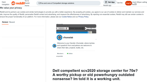 Dell - Compellent SCV2020 Storage Center