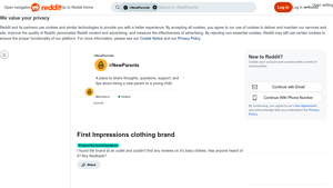 First Impressions - Baby Clothes Comparison
