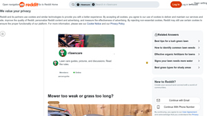 Reddit - Entry Level Corded Lawn Mower