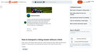 John Deere - Riding Mower