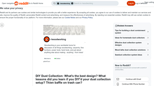 Reddit - DIY Dust Collection Systems