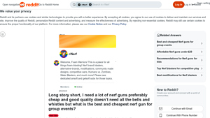 Nerf - Budget-Friendly Options