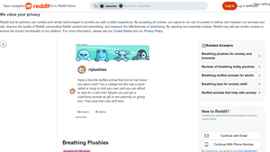 Reddit - Breathing Plushies