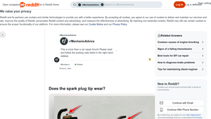 Reddit - Iridium Spark Plugs