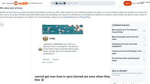 Reddit - Sensual Chemistry in Intimate Scenes