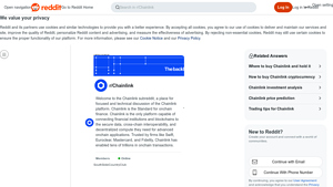 Screenshot of Where to buy : r/Chainlink - Reddit