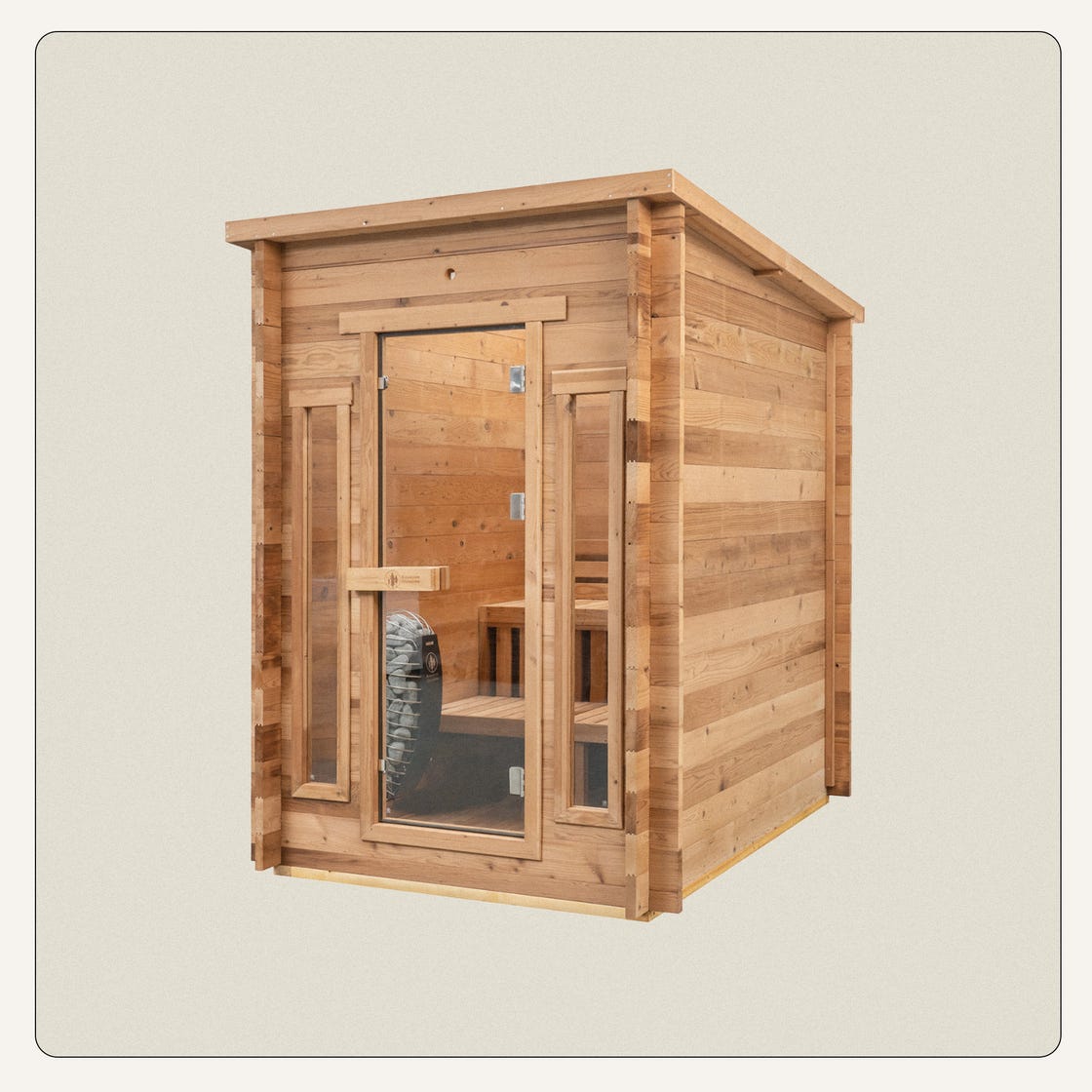 An application scenario or product detail of redwood outdoor sauna - Image 2
