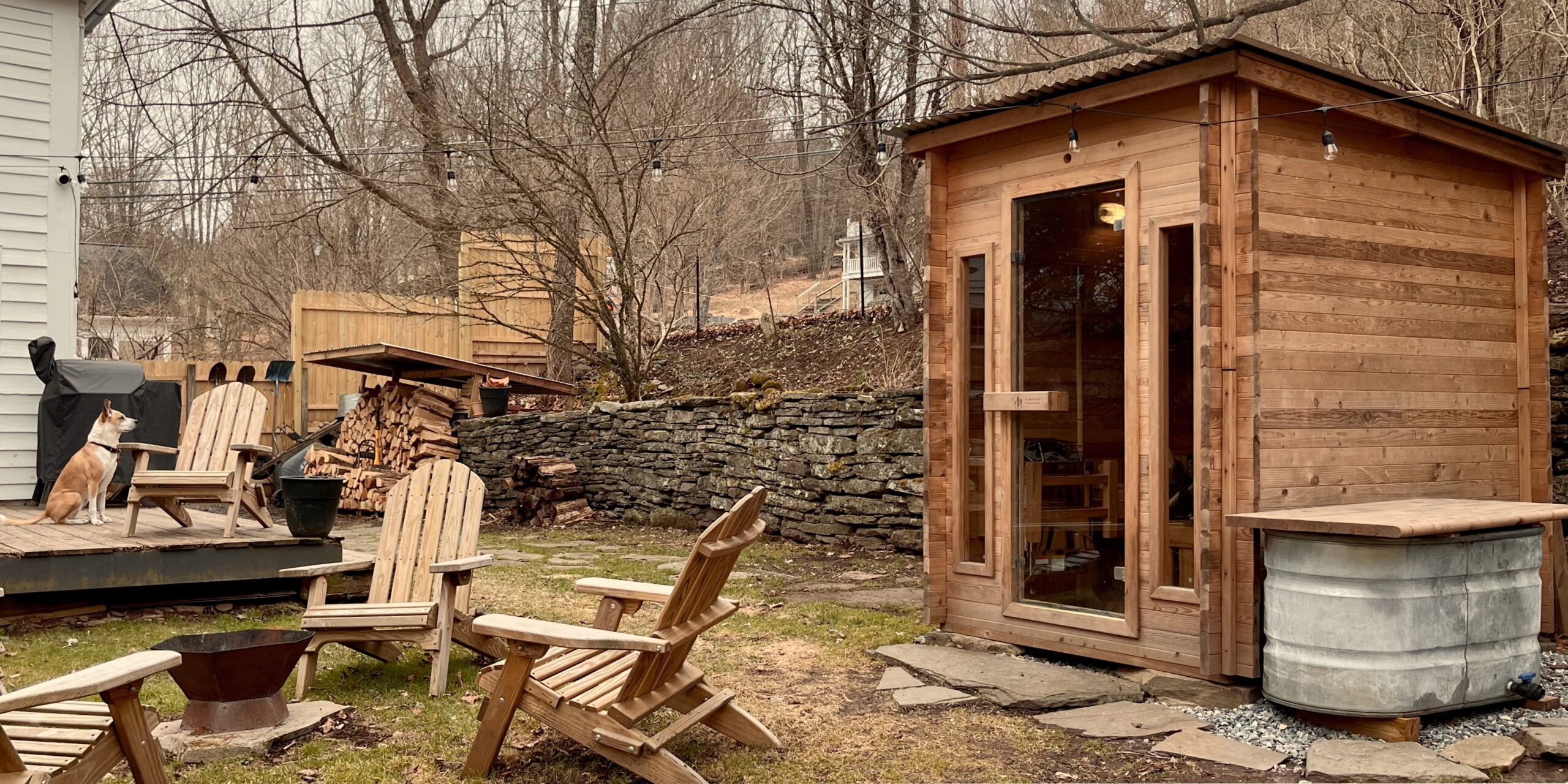 Featured image for the redwood outdoor sauna guide