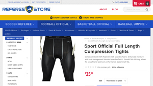 Referee Store - Full Length Compression Tights