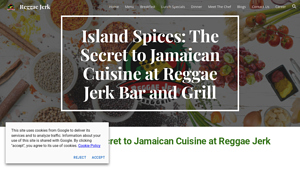 Reggae Jerk Bar and Grill - Jerk Chicken