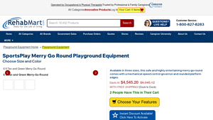 SportsPlay - Merry Go Round Playground Equipment