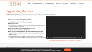 Reids Equipment - Egg Vending Machines