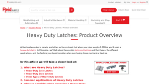 Reid Supply - Heavy-Duty Latches