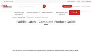 Reid Supply - Paddle Latches