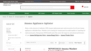 Whirlpool - Washer Lower Agitator