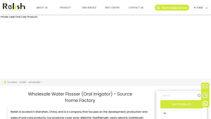Relish Tech - Pull-out Travel Water Flosser RLI505