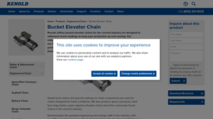 Renold Jeffrey - Bucket Elevator Conveyor Chain