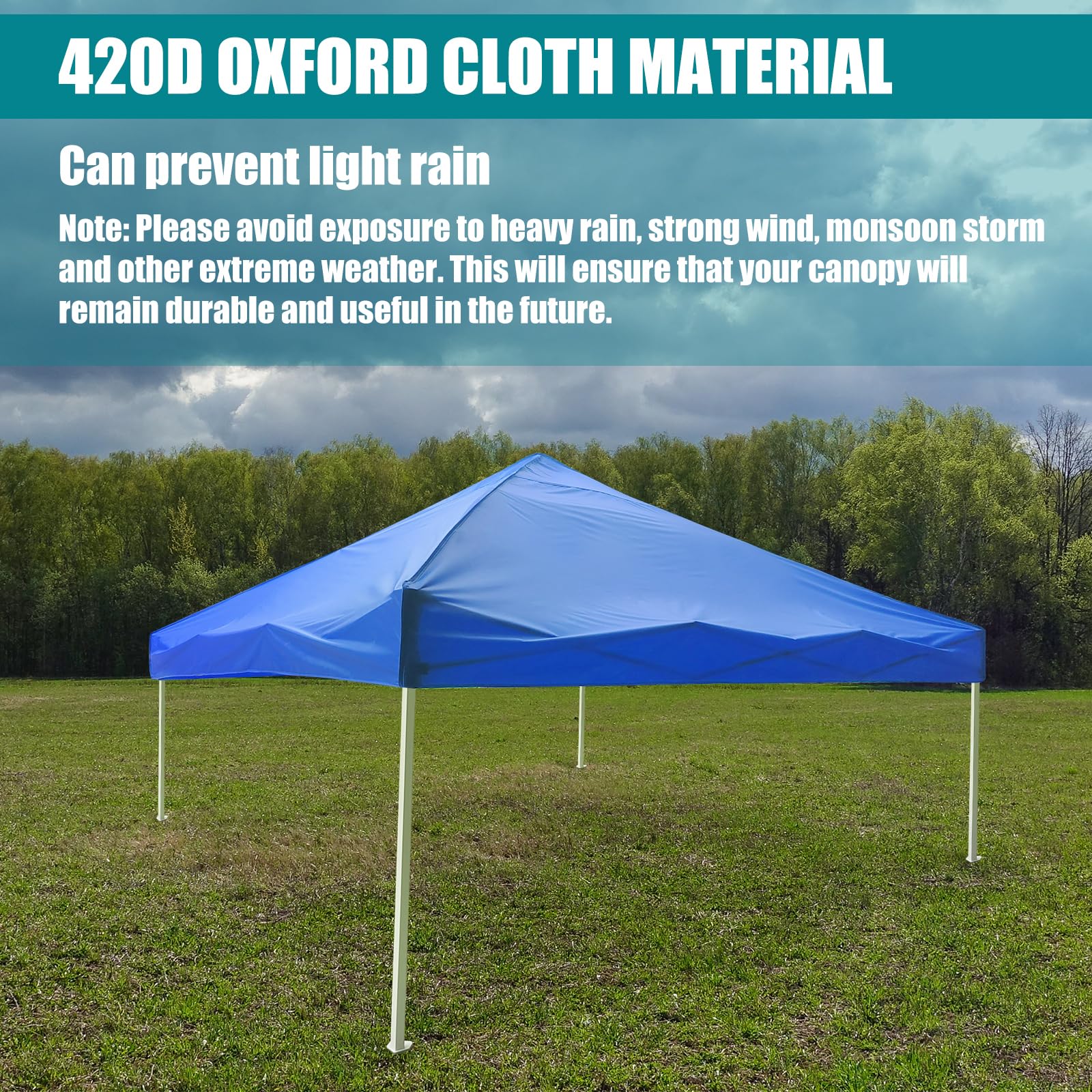 An application scenario or product detail of replacement canopy material - Image 16