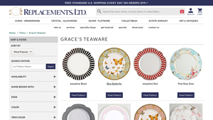 Grace's Teaware - Elegant Patterns Collection