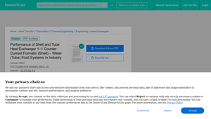 ResearchGate - Shell and Tube Heat Exchanger 1-1