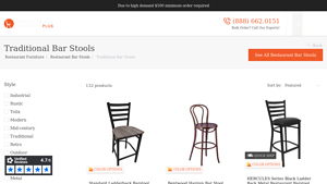 Restaurant Furniture Plus - Traditional Barstools