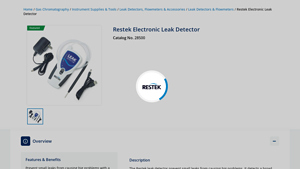 Restek - Electronic Leak Detector