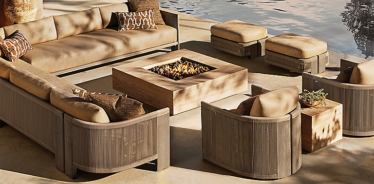 An application scenario or product detail of restoration hardware patio furniture - Image 5