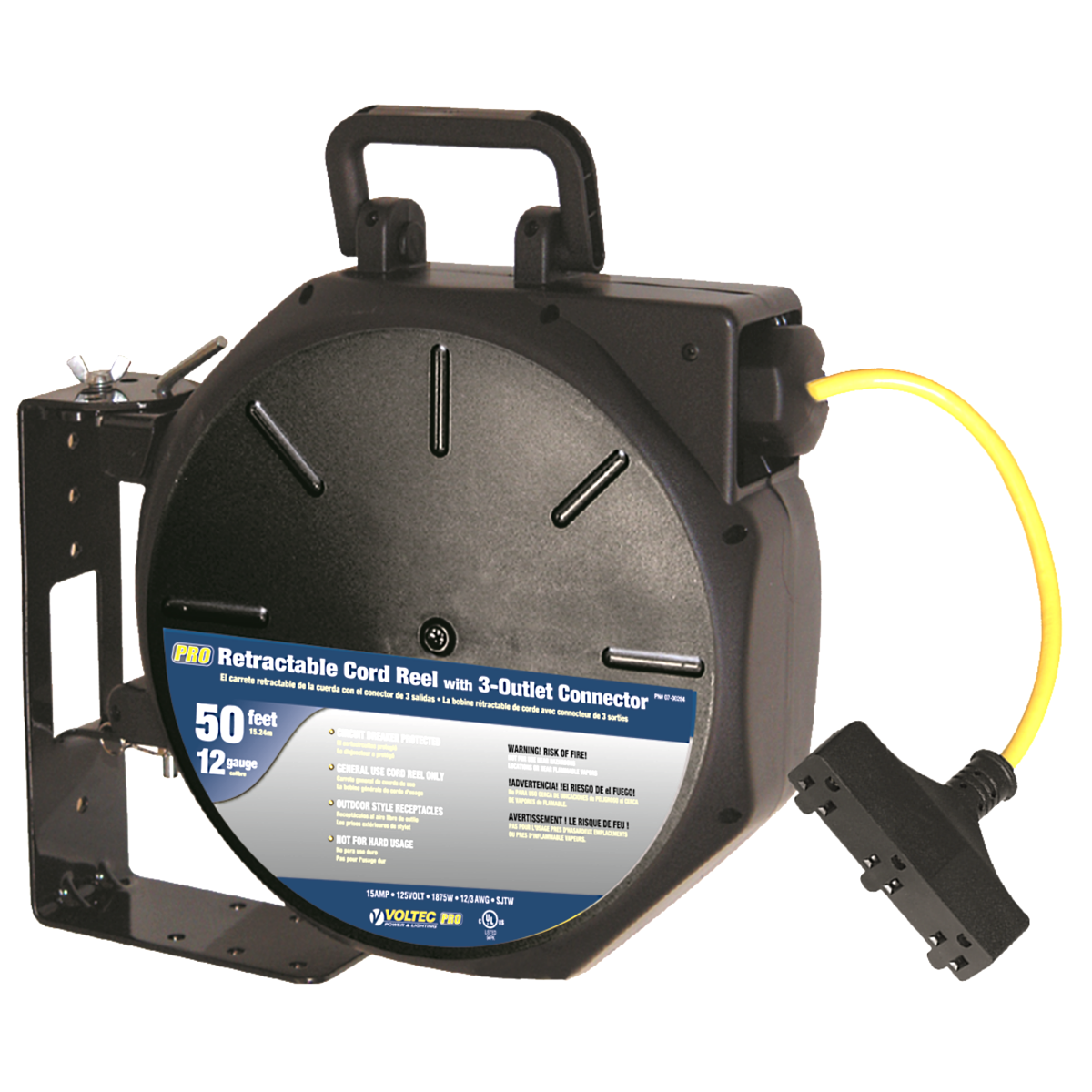 An application scenario or product detail of retractable outdoor extension cord - Image 8